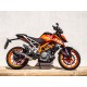 SCARICO GPR KTM DUKE 200 2012/16 E3 SCARICO OMOLOGATO CON RACCORDO FURORE NERO