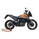 SCARICO GPR KTM ADVENTURE 390 2020 E4 SCARICO OMOLOGATO CON RACCORDO FURORE EVO4 NERO