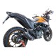 SCARICO GPR KTM ADVENTURE 390 2020 E4 SCARICO OMOLOGATO CON RACCORDO FURORE EVO4 NERO