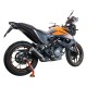 SCARICO GPR KTM ADVENTURE 390 2021 E5 SCARICO OMOLOGATO CON RACCORDO M3 CARBON