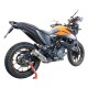 SCARICO GPR KTM ADVENTURE 390 2021 E5 SCARICO OMOLOGATO CON RACCORDO M3 TITANIUM NATURAL