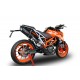 SCARICO GPR KTM DUKE 390 2017/20 E4 SCARICO OMOLOGATO CATALIZZATO CON RACCORDO FURORE EVO4 NERO