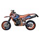 SCARICO GPR KTM LC4 640 END-ADV-SM NOV. 2003/06 SCARICO OMOLOGATO CON RACCORDO FURORE NERO