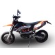 SCARICO GPR KTM ENDURO 690 - SMC 690 - R 2007/16 SCARICO COMPLETO OMOLOGATO GPE ANN. POPPY