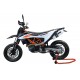 SCARICO GPR KTM ENDURO 690 R 2019/20 E4 SCARICO OMOLOGATO CATALIZZATO ALBUS EVO4