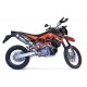 SCARICO GPR KTM LC8 SMT 990 2008/14 COPPIA SCARICHI OMOLOGATI CATALIZZATI CON RACCORDO GPE ANN. TITAIUM