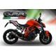 SCARICO GPR KTM SUPERDUKE 1290 R 2014/16 E3 SCARICO OMOLOGATO CON RACCORDO M3 INOX 