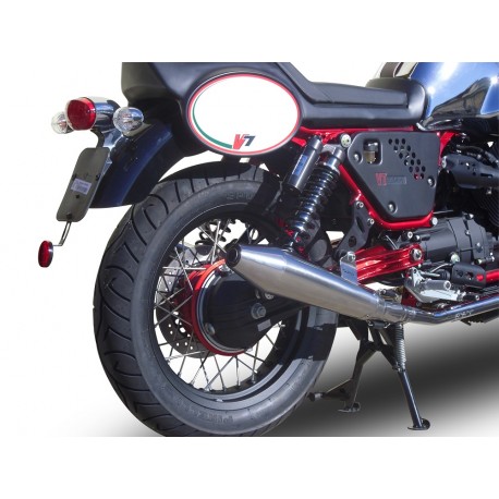 SCARICO GPR MOTO GUZZI V7 (I - II) RACER 2010/16 COPPIA SCARICHI OMOLOGATI CATALIZZATI CON RACCORDO VINTACONE 