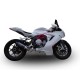 SCARICO GPR MV AGUSTA F3 675 2012/16 E3 SCARICO OMOLOGATO CATALIZZATO GPE ANN. POPPY