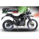 SCARICO GPR ROYAL ENFIELD HIMALAYAN 410 2017/20 E4 D.36 SCARICO OMOLOGATO CATALIZZATO CON RACCORDO FURORE EVO4 NERO