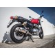 SCARICO GPR ROYAL ENFIELD CONTINENTAL 650 2019/20 E4 SCARICO OMOLOGATO CATALIZZATO SATINOX