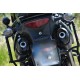 SCARICO GPR SUZUKI V-STROM DL 1000 2002/13 COPPIA SCARICHI OMOLOGATI FURORE NERO