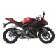 SCARICO GPR YAMAHA YZF-R 125 I.E. 2014/16 E3 SCARICO COMPLETO OMOLOGATO E CATALIZZATO FURORE NERO