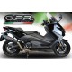 SCARICO GPR YAMAHA T-MAX 530 2017/19 E4 SCARICO COMPLETO OMOLOGATO E CATALIZZATO FURORE EVO4 NERO