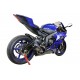 SCARICO GPR YAMAHA YZF R6 2017/20 E4 SCARICO OMOLOGATO CON RACCORDO GP EVO4 POPPY