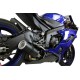 SCARICO GPR YAMAHA YZF R6 2017/20 E4 SCARICO OMOLOGATO CON RACCORDO M3 BLACK TITANIUM