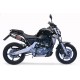 SCARICO GPR YAMAHA MT-03 660 2006/13 COPPIA SCARICHI OMOLOGATI CATALIZZATI CON RACCORDO GPE ANN. TITAIUM