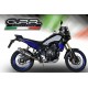 SCARICO GPR YAMAHA TENERE 700 2019/20 E4 SCARICO OMOLOGATO CON RACCORDO DUAL INOX