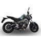 SCARICO GPR YAMAHA MT-09 / FZ-09 2014/16 E3 SCARICO OMOLOGATO CON RACCORDO FURORE NERO