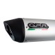 SCARICO GPR PER BENELLI BN 302 2015/16 TERMINALE SCARICO OMOLOGATO CON RACCORDO FURORE ALLUMINIO 