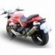 Scarico occasione lievi difetti estetici GPR Moto Guzzi Griso 1200 8V 2007/16 Scarico omologato con raccordo Trioval